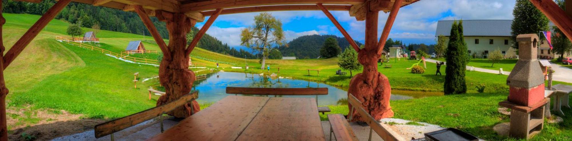 Wooden Chalet - Homestead Vrhovc Zelezniki Luaran gambar